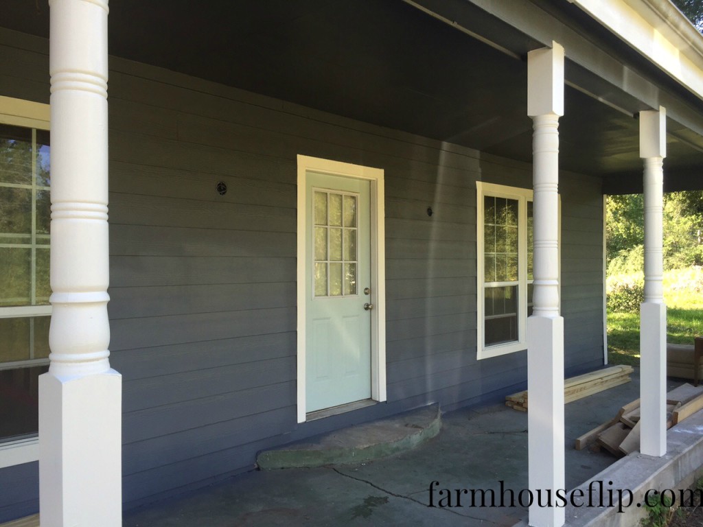 painted porch